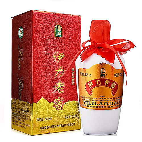 [정품]이리터주(伊力特酒), 이력노교(伊力老窖) 500ml, 52%Vol.