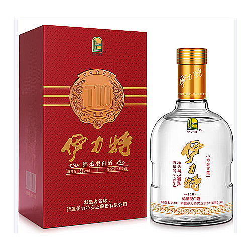 [정품]이리터주(伊力特酒), 지교진장T10(地窖珍藏T10) 500ml, 52%Vol.