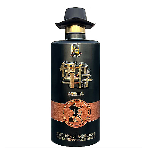 [정품]이리터주(伊力特酒), 이력우자(伊力牛仔) 500ml, 52%Vol.