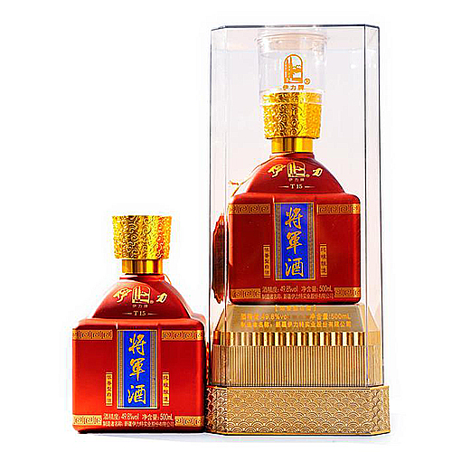 [정품]이리터주(伊力特酒), 장군주T15(将军酒T15) 500ml, 49.8%Vol,