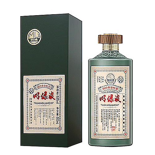 [정품]밍광주(明光酒), 명녹액(明绿液) 500ml, 53%Vol.