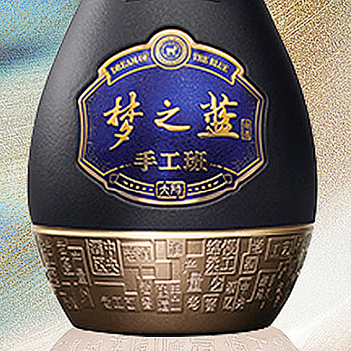 [정품]양허란스징덴(洋河蓝色经典) 몽지람(梦之蓝) 수공반 대사(手工班 大师) 52%Vol. 500ml