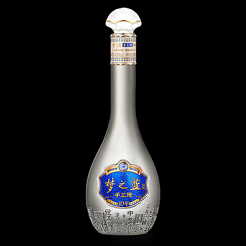 [정품]양허란스징덴(洋河蓝色经典) 몽지람(梦之蓝) 수공반 10년(手工班 10年) 52%Vol. 500ml