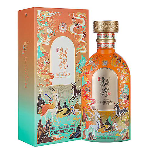 [정품]양허(洋河) 돈황(敦煌) 52%Vol. 500ml