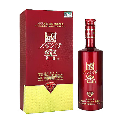 [정품]궈자오1573(国窖1573) 국보홍(国宝红) 52%vol. 500ml