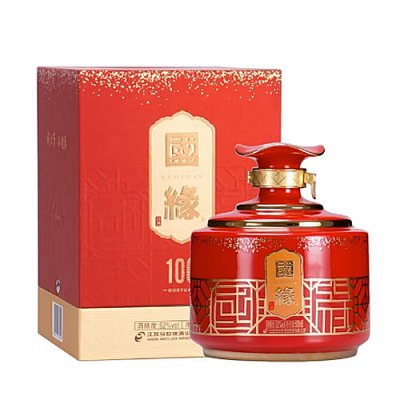 [정품]진스옌(今世缘) 국연100(国缘100) 500ml, 52%Vol