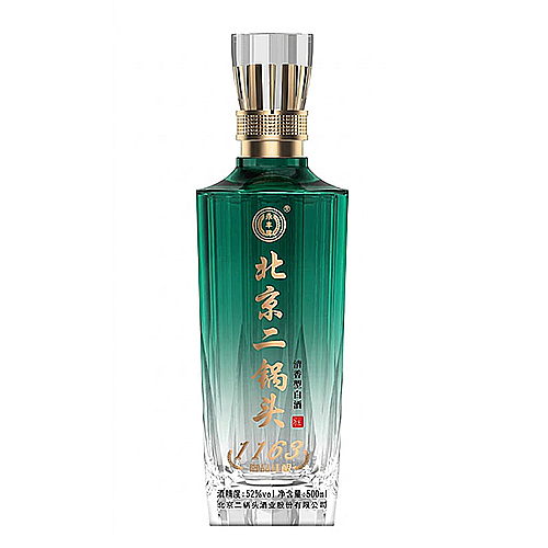 [정품]용펑파이(永丰牌) 북경이과두,어품가양(北京二锅头, 御品佳酿) 500ml, 52%Vol,