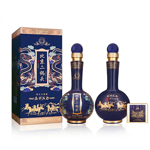 [정품]용펑파이(永丰牌) 북경이과두,마도성공(北京二锅头, 马到成功) 500ml, 52%Vol,