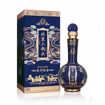 [정품]용펑파이(永丰牌) 북경이과두,마도성공(北京二锅头, 马到成功) 500ml, 52%Vol,