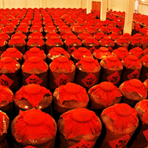 [정품]바이윈볜(白云边) 20년진양(.二十年陈酿) 500ml. 53%vol.