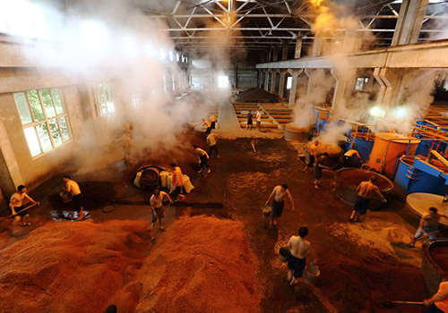 [정품]바이윈볜(白云边) 20년진양(.二十年陈酿) 500ml. 53%vol.